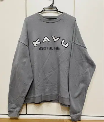 KAVU 카부 맨투맨 라이트 블루 속기모 트레이닝복 아웃도어 의류
