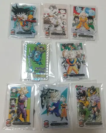 제일복권 드래곤볼 40th~그 첫번째~ F상 ACLLECT 8종류