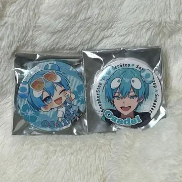 스니스트 오사데이 스타터 여름 캔뱃지 2점