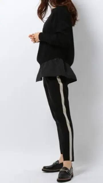 BARNYARDSTORM 밴야드 스톰 라인 속기모 테이퍼드 팬츠