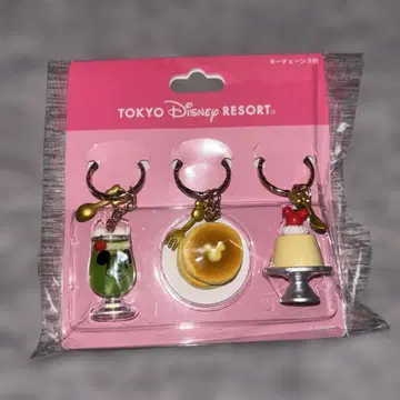 도쿄 디즈니 리조트 디저트 키링 3세트