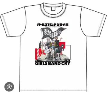 걸즈밴드클라이 전시회 T셔츠 L사이즈