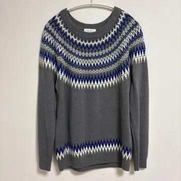 BEAUTY & YOUTH 노르딕 무늬 스웨터 M