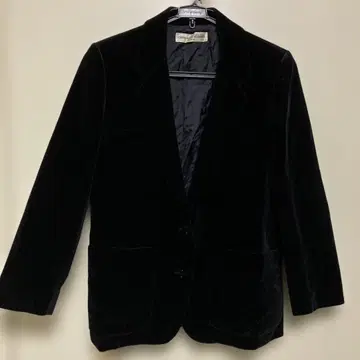 벨로아 자켓 블랙