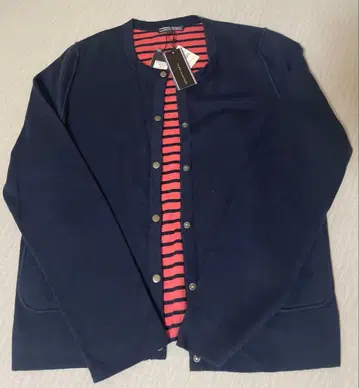 TOMMY HILFIGER 네이비 가디건