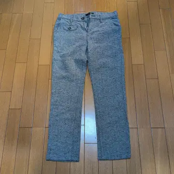 Johnbull 헤링본 슬림핏 팬츠 그레이