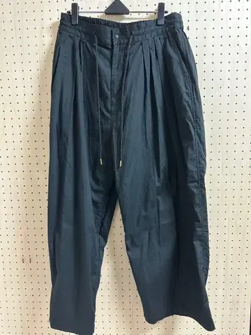 Sasquatch Fabrics 얇은 소재 코튼 와이드 팬츠 블랙