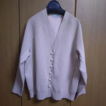 쿠미쿄쿠 스폰디쉬 니트 가디건 베이지 계열