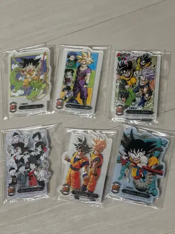 제일복권 드래곤볼 F상 6종 세트