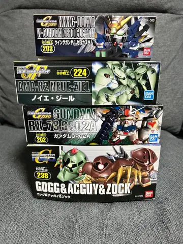 SD 건담 BB전사 프라모델 세트