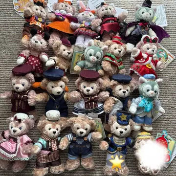 디즈니 더피 프렌즈 인형 배지 마스코트