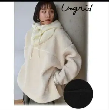 Ungrid (언그리드) 사이드 지퍼 보아 상의