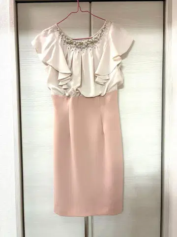 Apuweiser Luxe 앱와이어 럭스 파티 드레스 프릴 드레스