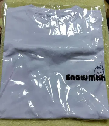 [ 익명 배송 ] Snow Man 셔츠 로고Ver. 새상품 SnowMan