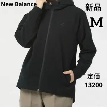 새상품 뉴발란스 여성용 니트 자켓 플리스 후드티 블랙