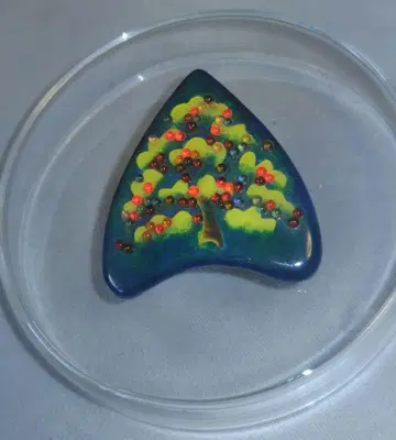 [작가물] 브로치 나무 tree 핸드메이드 클래식 1점