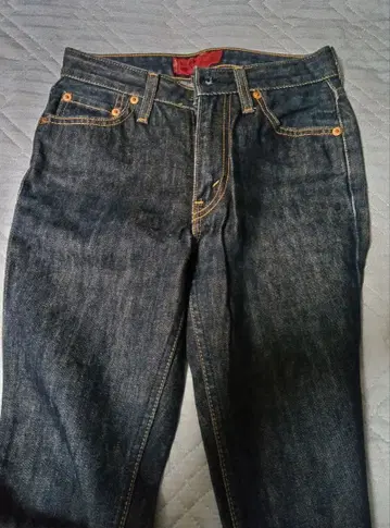 Levi's 다크 블루 스컷 데님