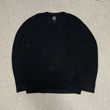 GAP / 코튼 니트 / 블랙 / L