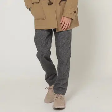 BEAMS 그레이 계열 팬츠 S