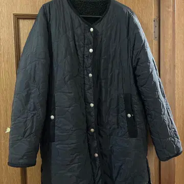 아놀드 파머 블랙 퀼팅 자켓