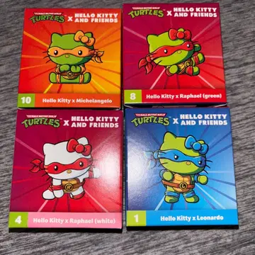 헬로키티(HELLO KITTY) x 닌자터틀즈 콜라보 피규어