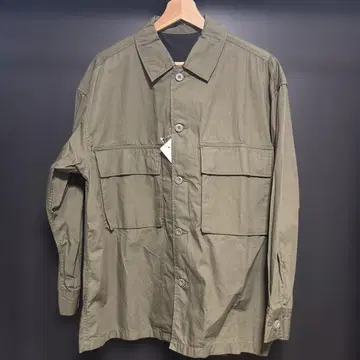 밀리터리 셔츠 자켓 올리브색