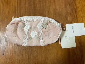 택 포함 새상품 ANLICO 레이스 파우치 사에라