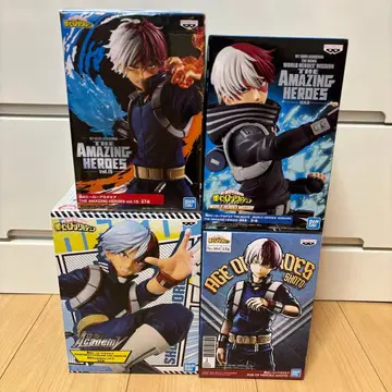 히로아카 토도로키 쇼토 피규어 4개 묶음 판매