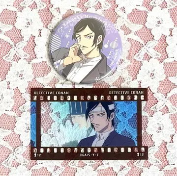 명탐정 코난 모로후시 타카아키 캔뱃지 필름풍 컬렉션
