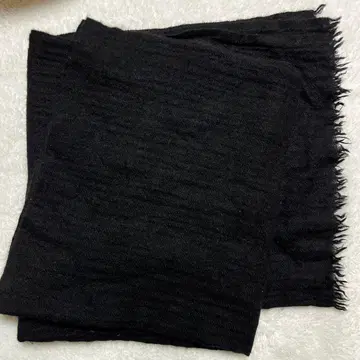 UNIQLO 캐시미어 100% 블랙 머플러