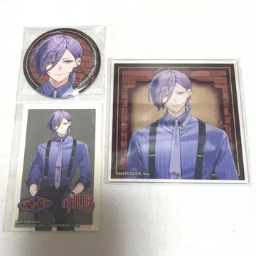 사카키네스 HUB 아크릴 코스터 캔뱃지 특전 스티커