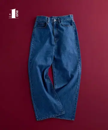 JEANASIS [ eL+1 ] 루즈 와이드 데님 팬츠