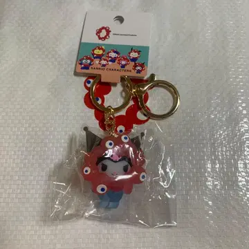 미야쿠미야쿠 산리오 변신 입체 마스코트 클리어 컬러 키링