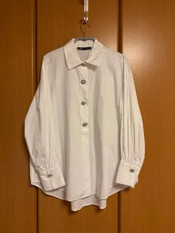 비쥬 버튼 셔츠 ZARA 긴팔