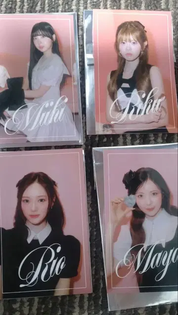 NiziU 교토역 빌딩 콜라보 포토 카드