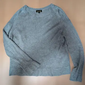 드로어 라이트 그레이 니트 스웨터 사이즈 2