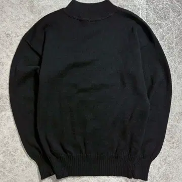 USMC 실물 미군 모크넥 울 스웨터 블랙 XL 미국제