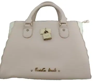 연한 핑크 핸드백 숄더백