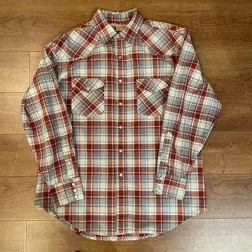 BIG MAC 미국제 체크 웨스턴 셔츠