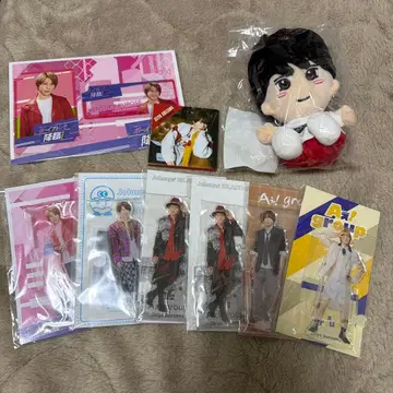 스에자와 세이야 치비누이 아크릴 스탠드 스티커 세트 미개봉 새상품