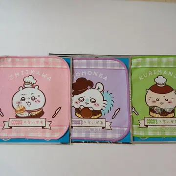 CHIKAWA MOMONGA KURIMAN 타월 세트