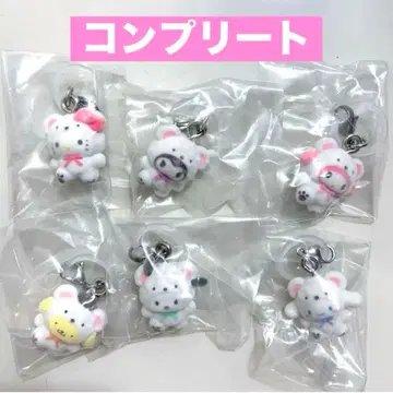 익명 배송 산리오 메지루시 액세서리 가챠 전 종류 컴플리트