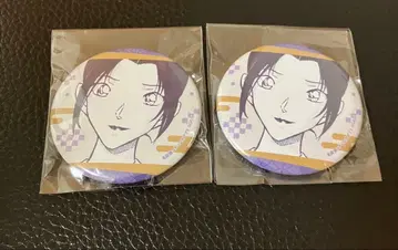 명탐정 코난 코난랜드 캔뱃지 나가노 시리즈 우에하라 유이 나가노현경 2점