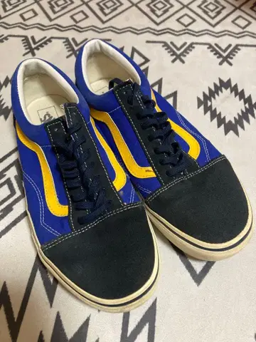 레어 컬러 VANS 반스 올드스쿨 파랑/노랑