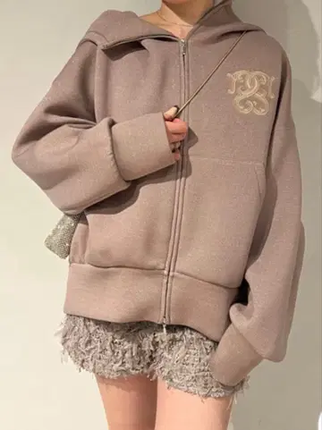 미개봉 새상품 snidel 스나이델 볼륨 후드티