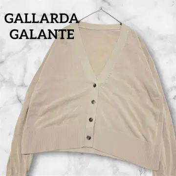 개럴개런트 아이시 코튼 V넥 가디건 오피스 캐주얼