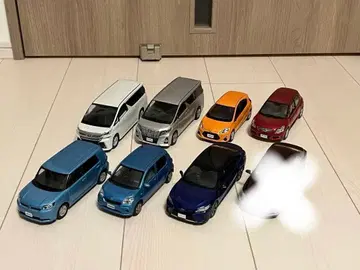 도요타 컬러 샘플 정크 8대 세트