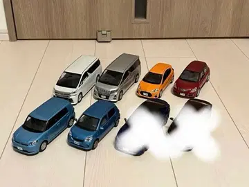 도요타 컬러 샘플 정크 6대 세트