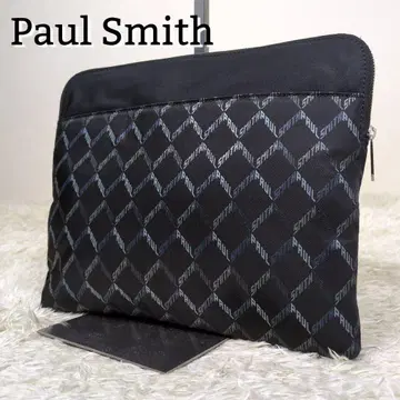 폴스미스 클러치백 모노그램 나일론 블랙