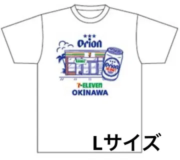 오키나와 한정 판매 오리온 맥주 x 세븐일레븐 콜라보 T셔츠